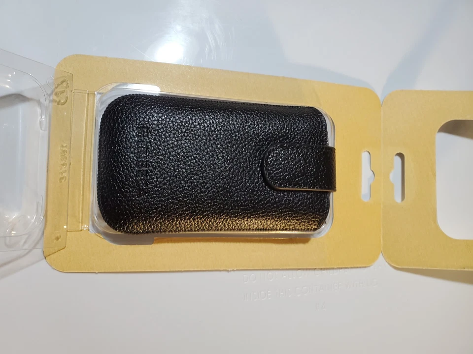 Nueva Funda de Teléfono de Cuero Artesanal Tribeca, Negra, iPhone 4S, iPhone 4, iPhone 3GS Foto 3 de 4