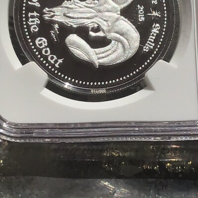 2015 Lunar Skull Series ,Year Of The Goat #18of 500 Serial # On