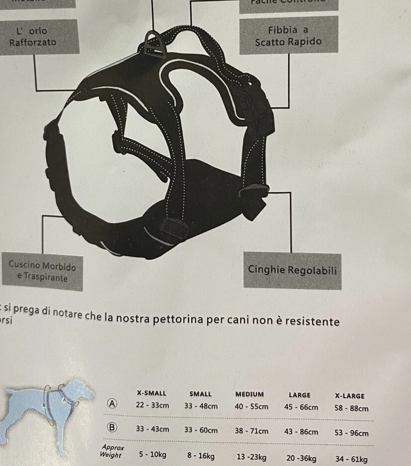 Dog Harness Rabbit Go Large!  New!!!/ Black Dogs Up To 75 Lbs