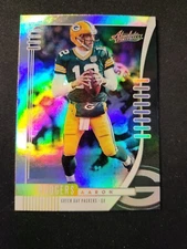 2019 Absolute Aaron Rodgers HOBBY FOIL card #70