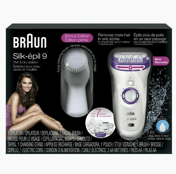 BRAUN Silk-épil 9 SES9970-V シルク・エピル9 SES9970-V | 女性向け光美容器・脱毛器はブラウン