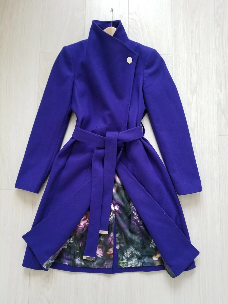 Ted baker hotsell sandra purple coat