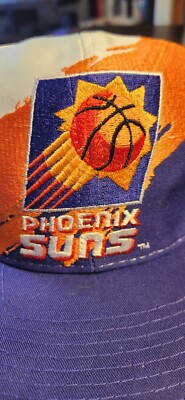Vtg Rare 90s Phoenix Suns Logo Athletic Splash snapback hat