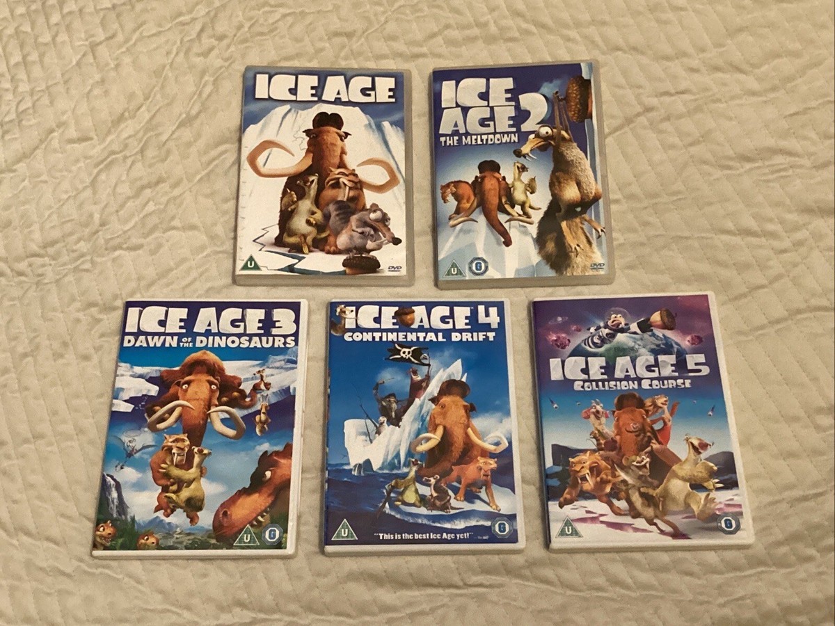 ICEAGE CDセット Ice Age: Movie Collection (Set Of 5 DVDs) | eBay