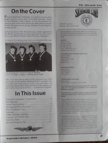 THE SKIRMISH LINE: CIVIL WAR NORTH/SOUTH magazine 1999 **YOUR CHOICE** GC - Picture 20 of 20
