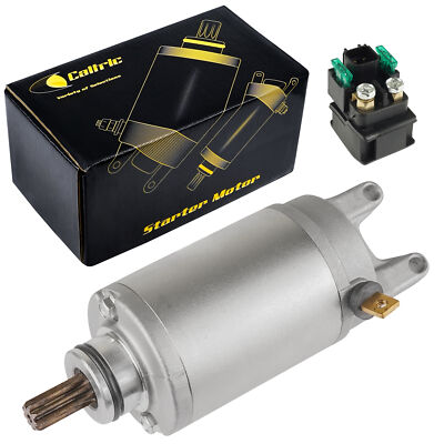 New Starter & Relay Solenoid for Suzuki GSX-600F GSX600F Katana 600 1998-2006