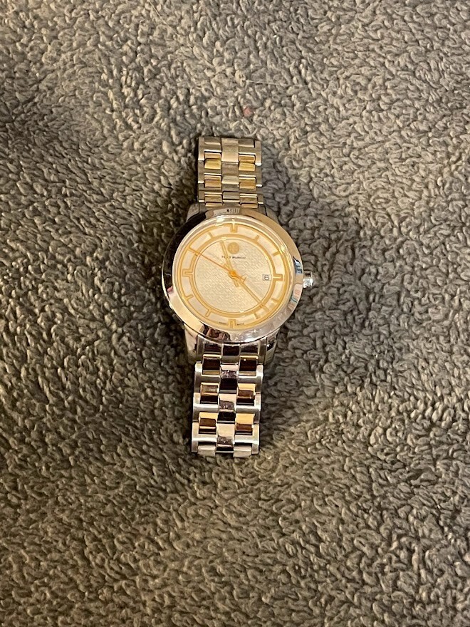 Tory Burch Women's Two Tone Stainless Steel Watch TRB1014