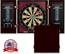 Juegos De Dardos Y Gabinetes Sports Bristle, Completos Con Todos Los Accesorios