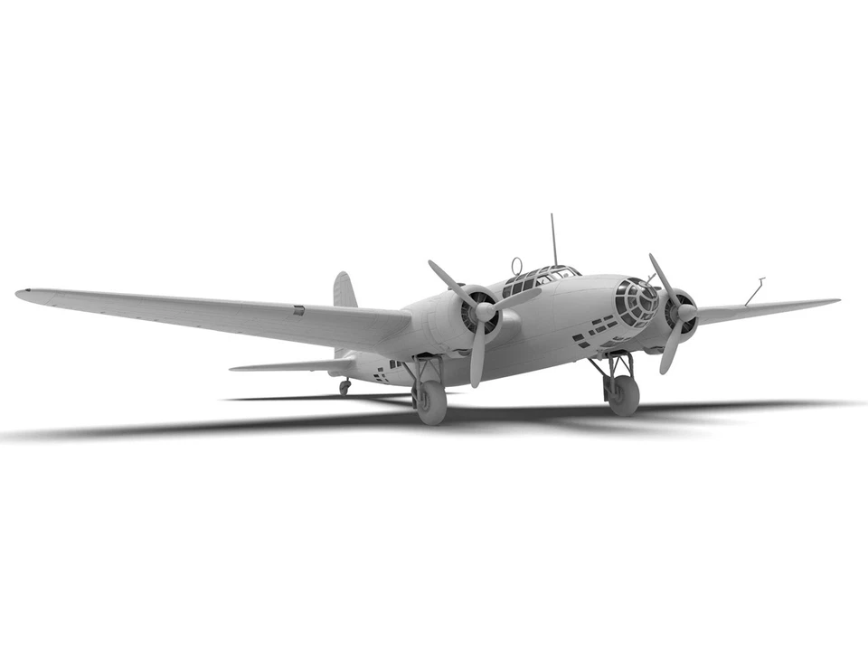 ICM 48195 –Ki-21-Ib ‘Sally’ Japanese Heavy Bomber – 1:48 Scale Mode Kit - Image 4 of 4