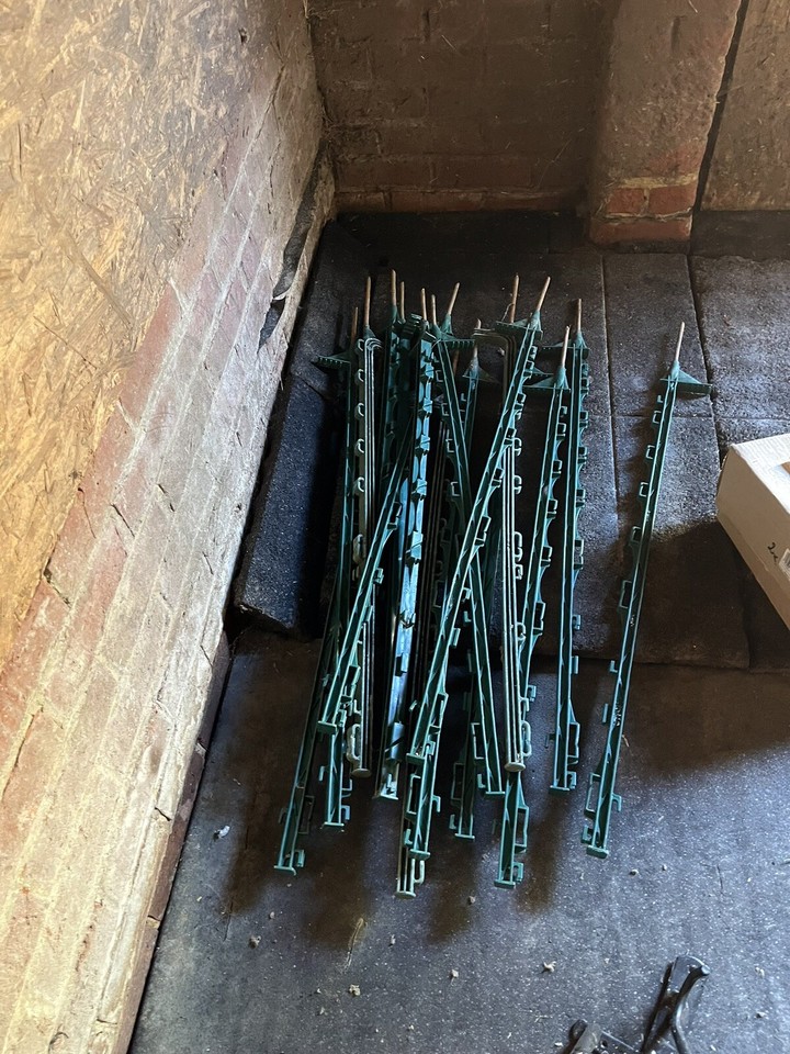 plastic electric fence posts eBay