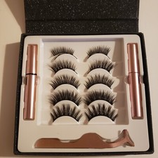 Liquid Magnetic Eyelashes Set Complete New And Unused