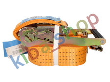 TRANSPORTING BELT WITH 2 HOOKS FOR STRIP WITH A A RATCHET 55M+05M L-6M