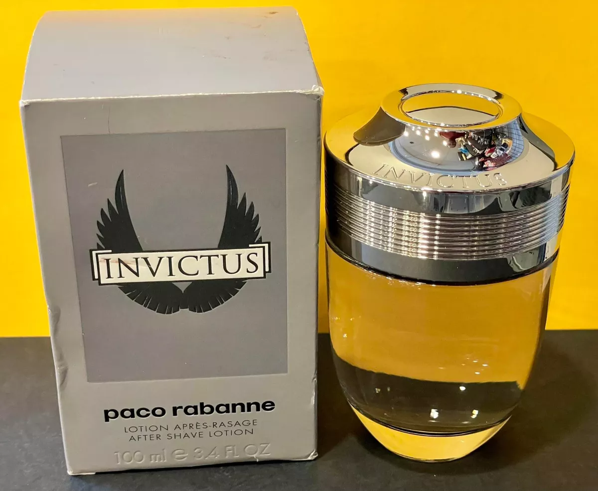 udtryk blæk tæt INVICTUS After Shave Lotion by PACO RABANNE 100ml-3.4 oz | eBay