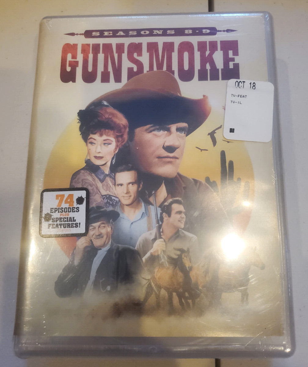 DVD Gunsmoke Seasons 8-9, New, Sealed