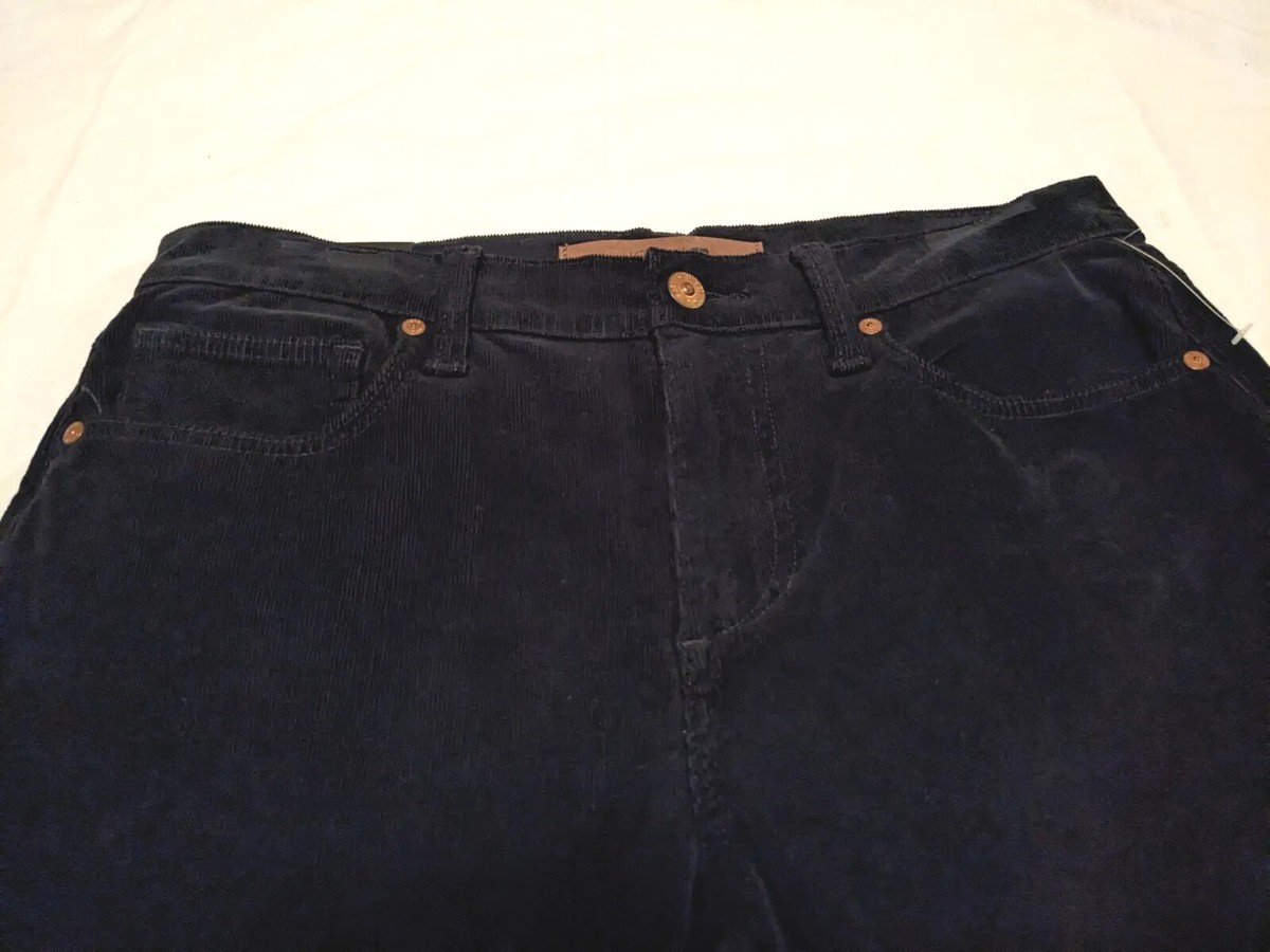 Joe's Jeans Men's Vintage Reserve The Brixton Burgundy Corduroy Jeans