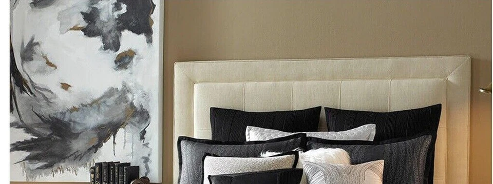 Nuevo Candice Olson Freefall European Sham Charcoal (Juego de 2) 26"x26" Foto 2 de 2