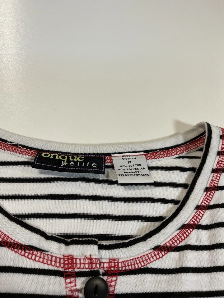 Cardigã Vintage Onque Floral Leve PL Listrado Poppy Art Cottagecore Y2K - Imagem 4 de 4