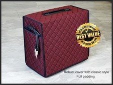 Burgundy classic full padded amp cover FENDER Cyber Twin SE combo