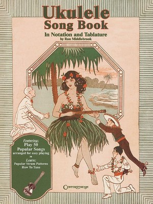 Ukulele Songbook 50 Songs Uke Notes & Tab Sheet Music Ron Middlebrook Book