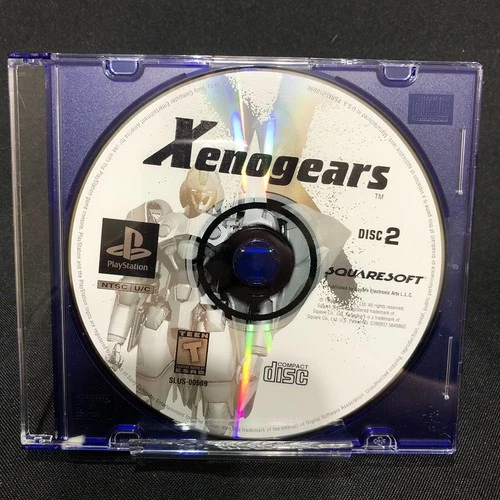 Xenogears Black Label PS1 PlayStation Disc 2 Only Tested Working