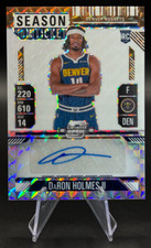 2024-25 DaRon Holmes RC /75 Contenders Optic Mosaic Rookie Auto Bronze Nuggets