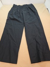 Chaps Mens Black Dress/ Suit/ Active Pants Sz 14h/30 H- W 27" Inseam 30" Waist