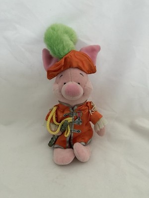 Disney Store Piglet Marching Band Drum Major Plush Winnie Pooh Costume Toy 8 