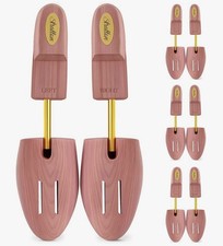 4 Pairs Cedar Shoe Tree - Shoe Trees for Men Women, Sneakers, Widener Shaper