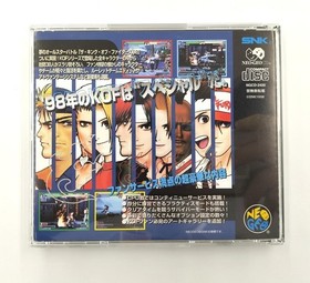 The King of Fighters '98 Neo Geo CD SNK Fighting Game Japan A4043