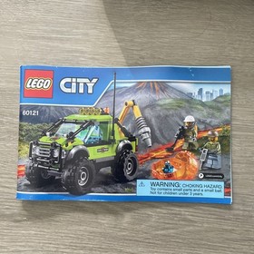Lego City Volcano Exploration Truck Set 60121 - open box but sealed bags