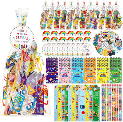 24 Set Back to School Stationery Set for Students, First Day of School Treat Bag
