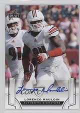 2015 Leaf Draft Auto Lorenzo Mauldin #BA-LM1 Auto 2f5