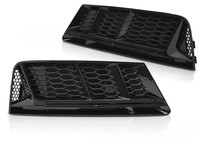 Nebelscheinwerfer Blende Set FüR Audi A4 B9 2015-2019 StoßStange Glanz Schwarz