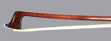 A very fine German certified violin bow made by Johann Wilhelm Knopf. ca. 1860