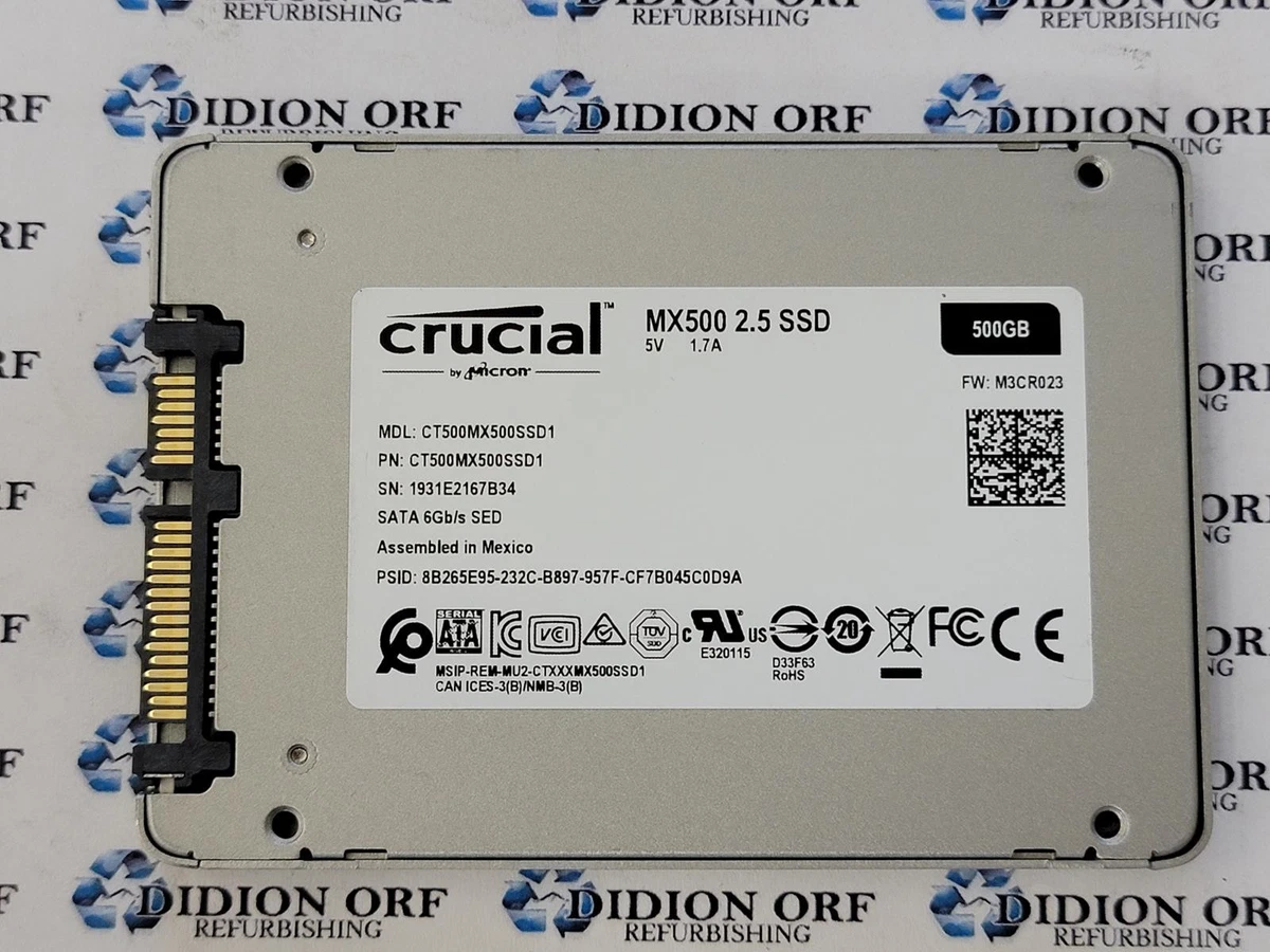 Crucial SATA III 500 GB Solid State Drives for sale | eBay