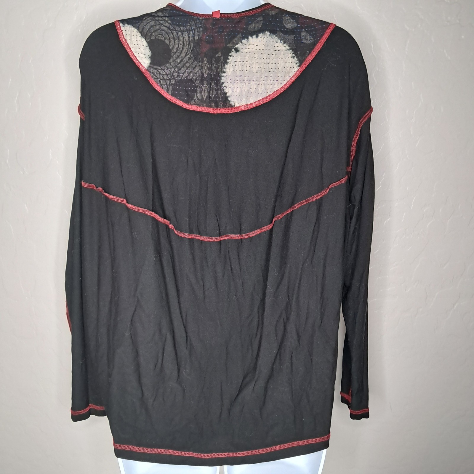 Meiko Mintz Patchwork Kantha Reversible Long Slee… - image 9