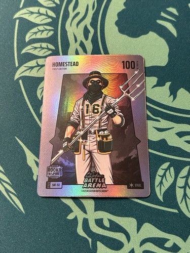 Nick Kurtz HOMESTEAD Silver Steel Foil Bo Jackson Battle Arena 2026 Edition RC