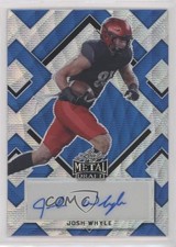 2022 Leaf Metal Draft Blue Wave 16/25 Josh Whyle #BA-JW3 Auto 4z8