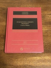 Dukeminier And Kriers Property: Concise Editi...