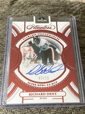 2025 Panini Flawless Richard Dent Flawless Performances /15 Auto 20 Bears HOF