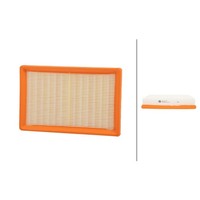 Luftfilter-Einsatz 267 X 147 Mm Hella Passend FüR U.A. Ford Focus