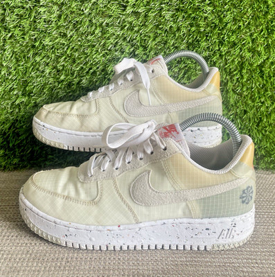 Nike Air Force 1 Move to Zero Damen-Sportschuhe weiß UK-Größe 6