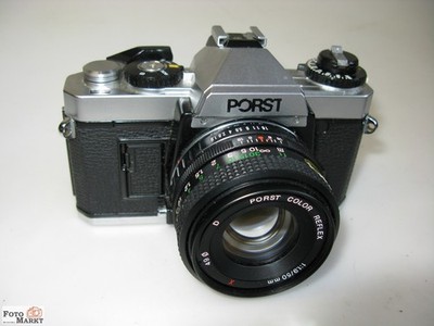 Porst-Fuji CR-3 SLR-Kamera Objektiv lens X-Fujinon 1,9/50 mm FM lens 