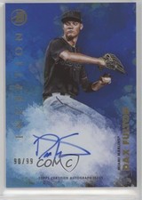 2021 Bowman Inception Blue Foil 90/99 Dax Fulton #PA-DF Auto 1m3v