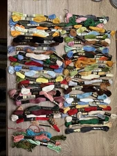 Lot Of 75 Skeins DMC Cotton Embroidery Floss