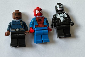 76004 LEGO Complete Marvel Super Heroes Spider-Man Cycle Chase