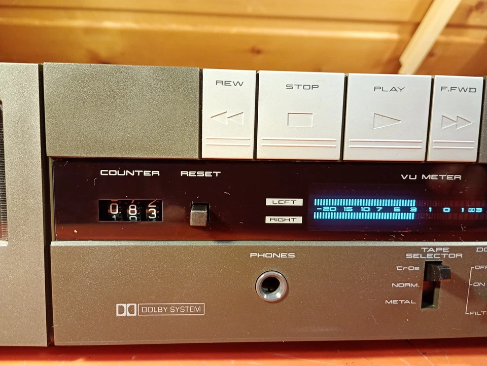 Akai HX-1 Tape Kassetten Cassetten Deck neue Riemen Sehr guter Zustand - Bild 3 von 4