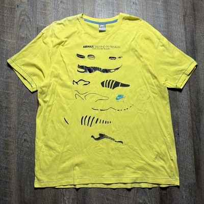 Vintage 2000s Nike Air Airmax Tailwind 99 Premium Sneaker Promo Shirt XXL
