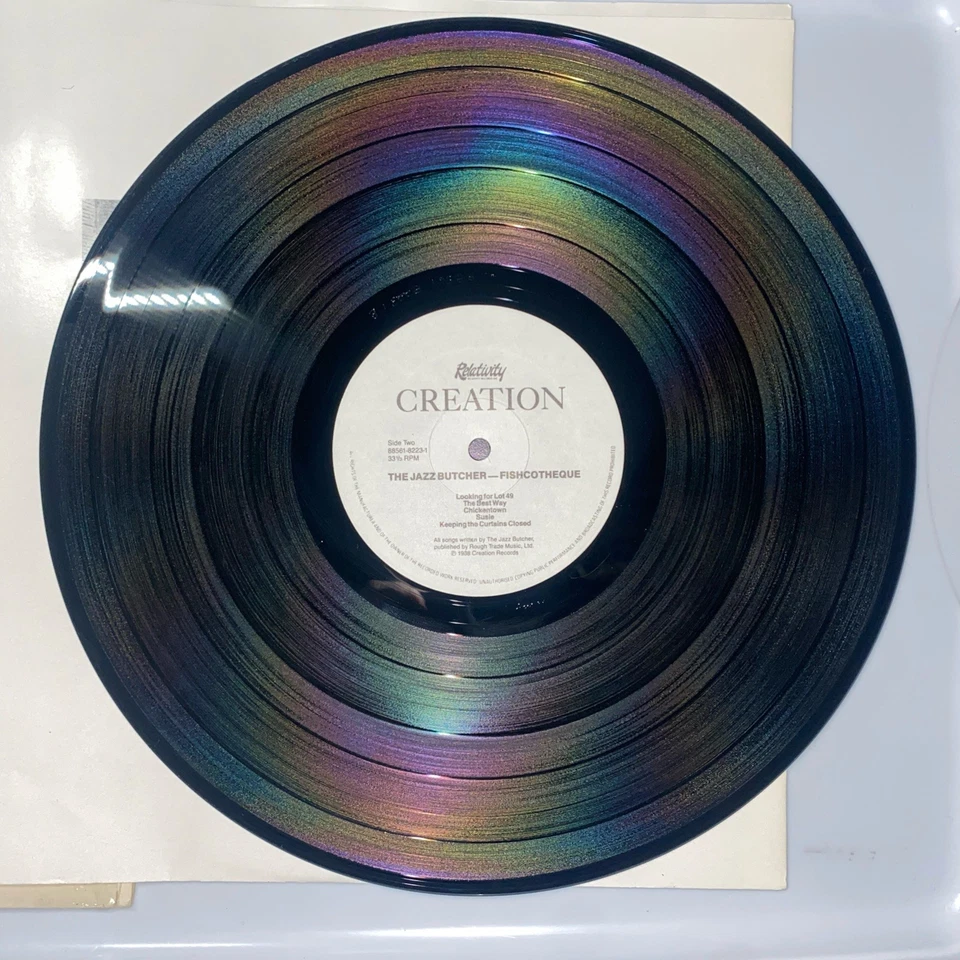 Jazz Butcher - Fishcotheque 1988 Relativity/Creation VINYL LP  (VG+) Foto 3 de 4