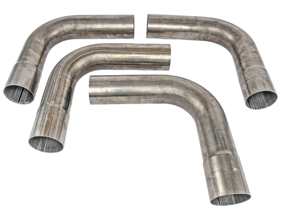 JEGS 30671 Street Rod/Muscle Car Exhaust Kit 2-1/2" 6-Gauge Aluminized Steel - Image 4 of 4